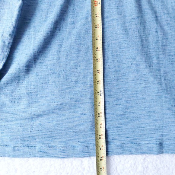 Todd Snyder Shirt Mens Medium Indigo Bleach Wash LS Rugby Shirt Sz XXL NWT - Picture 15 of 15